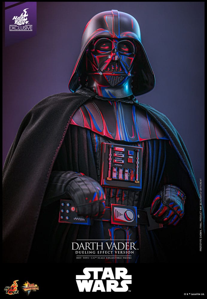 Star Wars Movie Masterpiece Actionfigur 1/6 Darth Vader (Dueling Effect Version) Hot Toys Exclusive 35 cm - Versand: 5-7 Tage nach Bestellung
