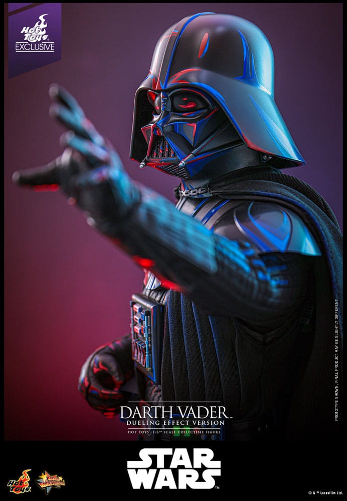 Star Wars Movie Masterpiece Actionfigur 1/6 Darth Vader (Dueling Effect Version) Hot Toys Exclusive 35 cm - Versand: 5-7 Tage nach Bestellung