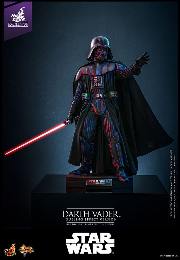 Star Wars Movie Masterpiece Actionfigur 1/6 Darth Vader (Dueling Effect Version) Hot Toys Exclusive 35 cm - Versand: 5-7 Tage nach Bestellung