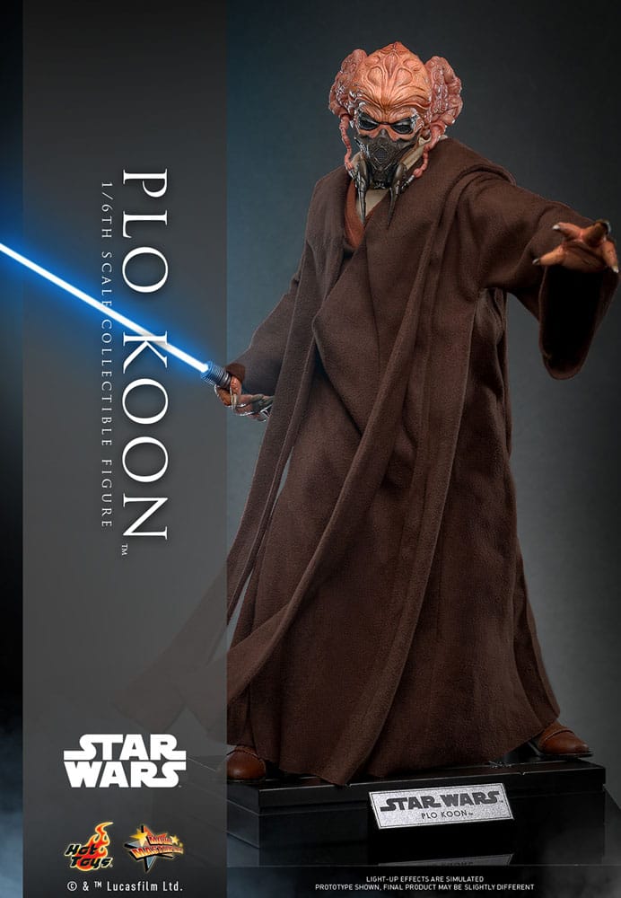Star Wars Movie Masterpiece Actionfigur 1/6 Plo Koon 31 cm - Preorder - ETA: 25.03.2026