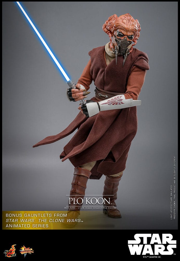 Star Wars Movie Masterpiece Actionfigur 1/6 Plo Koon 31 cm - Preorder - ETA: 25.03.2026