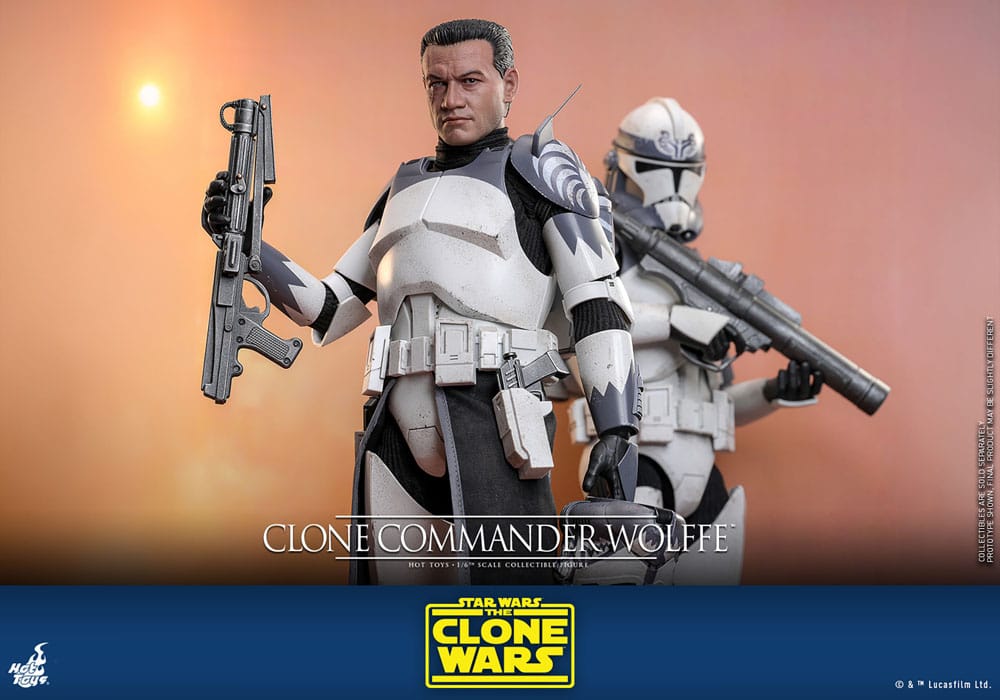 Star Wars: The Clone Wars Actionfigur 1/6 Clone Commander Wolffe 30 cm - Preorder - ETA: 25.03.2026