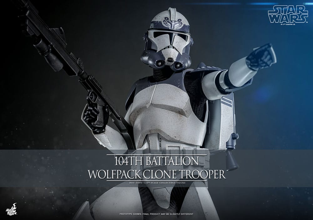 Star Wars The Clone Wars Actionfigur 1/6 104th Battalion Wolfpack Clone Trooper 30 cm - Preorder - ETA: 25.03.2026