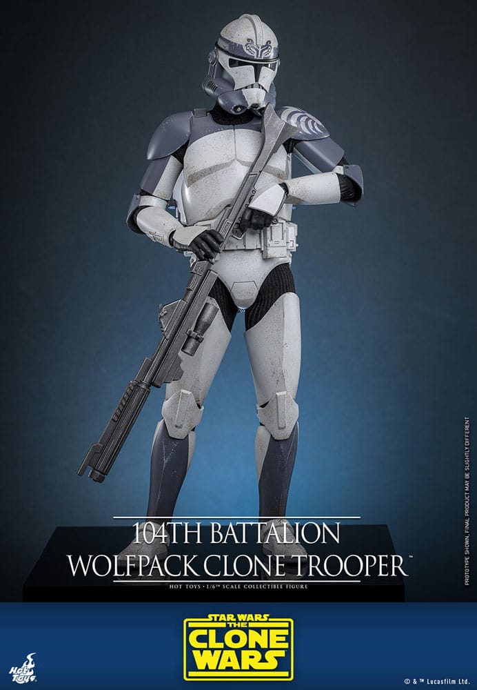 Star Wars The Clone Wars Actionfigur 1/6 104th Battalion Wolfpack Clone Trooper 30 cm - Preorder - ETA: 25.03.2026