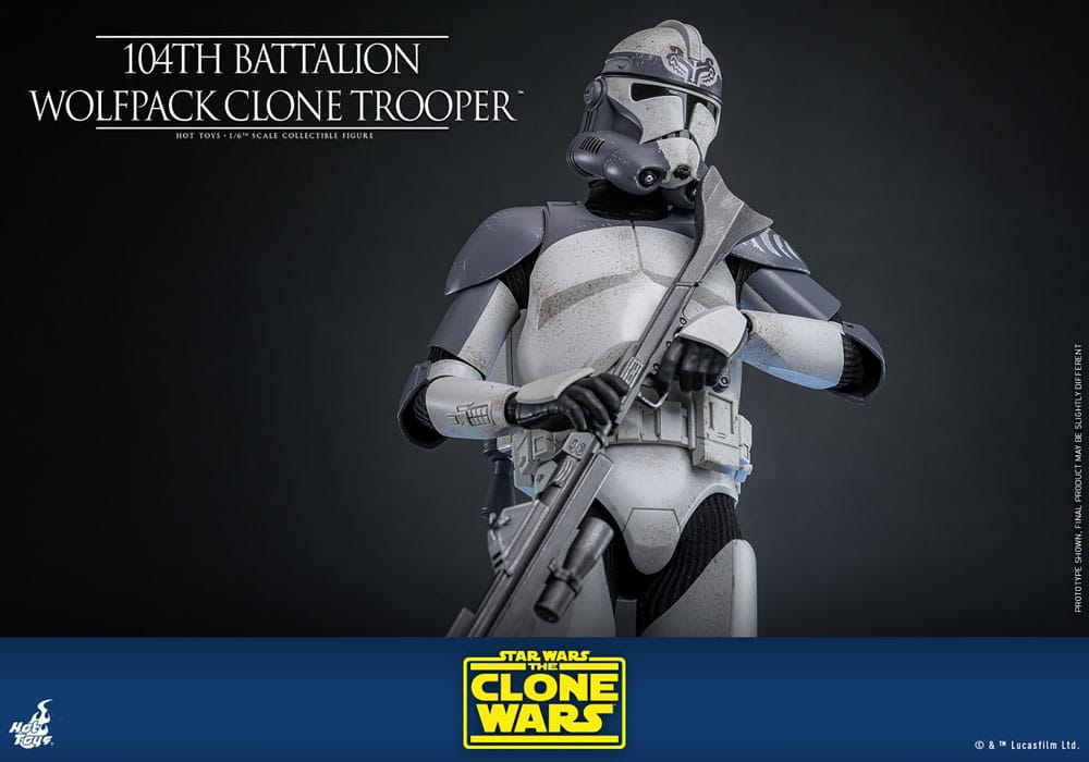 Star Wars The Clone Wars Actionfigur 1/6 104th Battalion Wolfpack Clone Trooper 30 cm - Preorder - ETA: 25.03.2026