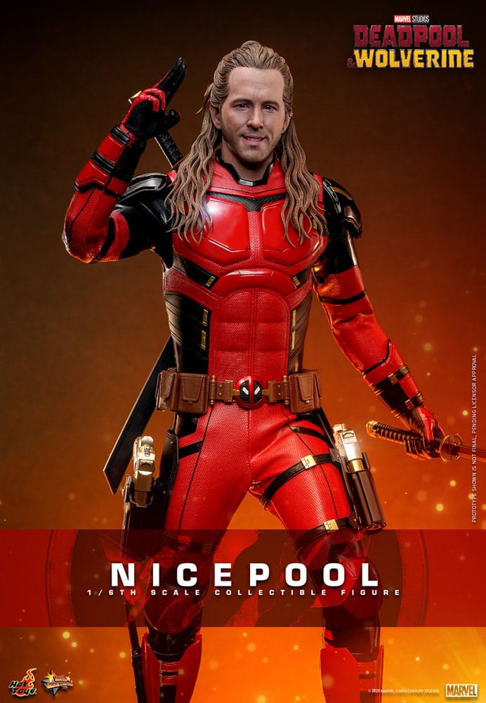 Deadpool & Wolverine Movie Masterpiece Actionfigur 1/6 Nicepool 30 cm - Preorder - ETA: 25.05.2026