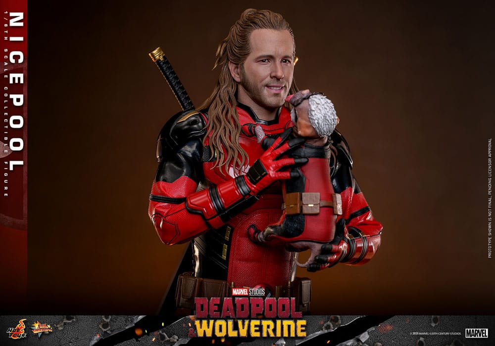 Deadpool & Wolverine Movie Masterpiece Actionfigur 1/6 Nicepool 30 cm - Preorder - ETA: 25.05.2026