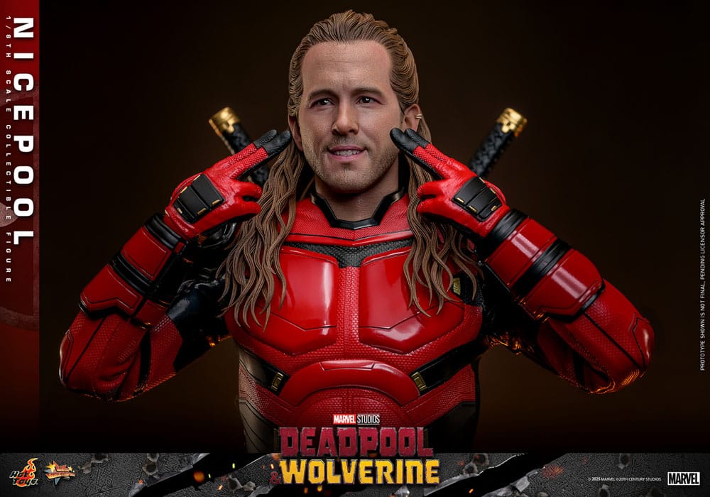 Deadpool & Wolverine Movie Masterpiece Actionfigur 1/6 Nicepool 30 cm - Preorder - ETA: 25.05.2026