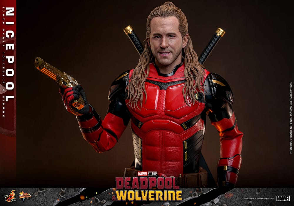 Deadpool & Wolverine Movie Masterpiece Actionfigur 1/6 Nicepool 30 cm - Preorder - ETA: 25.05.2026