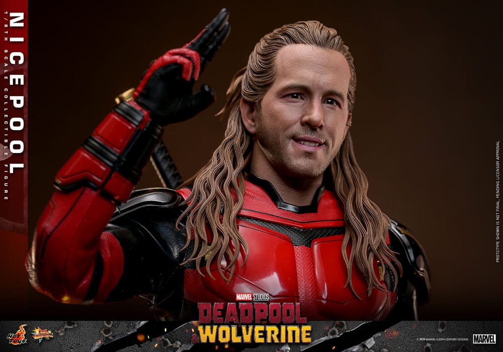 Deadpool & Wolverine Movie Masterpiece Actionfigur 1/6 Nicepool 30 cm - Preorder - ETA: 25.05.2026