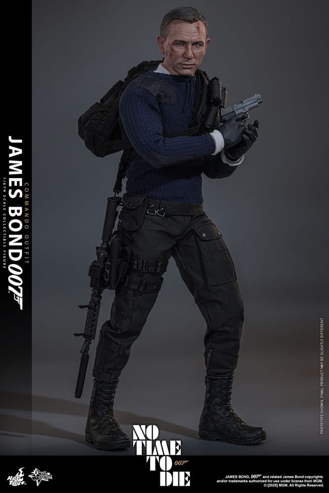 James Bond 007: Keine Zeit zu sterben Movie Masterpiece Actionfigur 1/6 James Bond (Commando Outfit) Hot Toys Exclusive 30 cm - Preorder - ETA: 25.11.2026