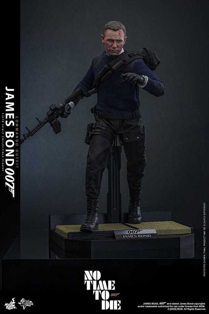 James Bond 007: Keine Zeit zu sterben Movie Masterpiece Actionfigur 1/6 James Bond (Commando Outfit) Hot Toys Exclusive 30 cm - Preorder - ETA: 25.11.2026