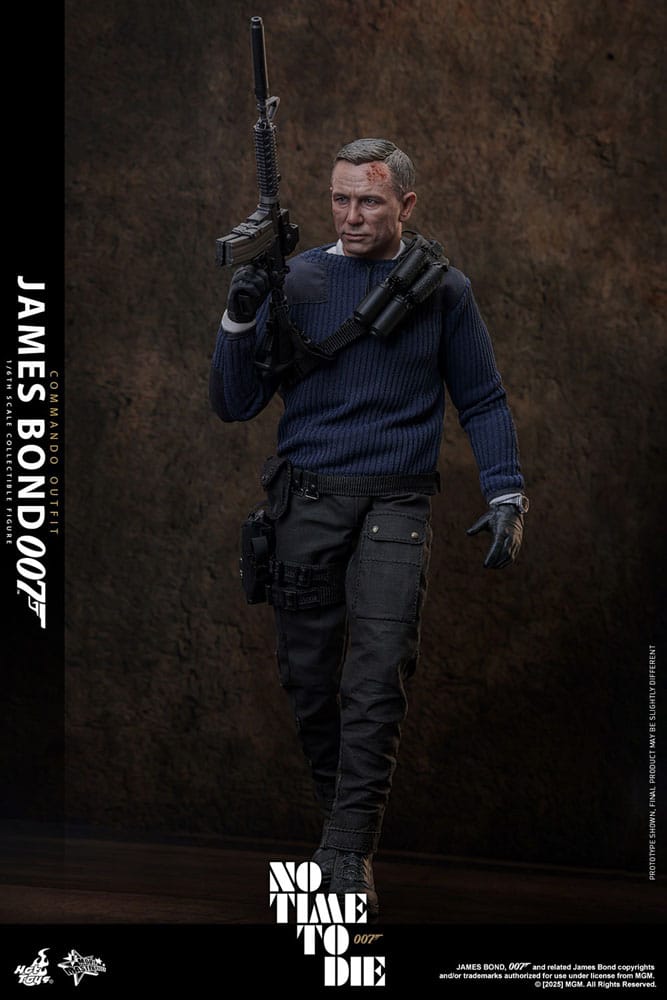 James Bond 007: Keine Zeit zu sterben Movie Masterpiece Actionfigur 1/6 James Bond (Commando Outfit) Hot Toys Exclusive 30 cm - Preorder - ETA: 25.11.2026