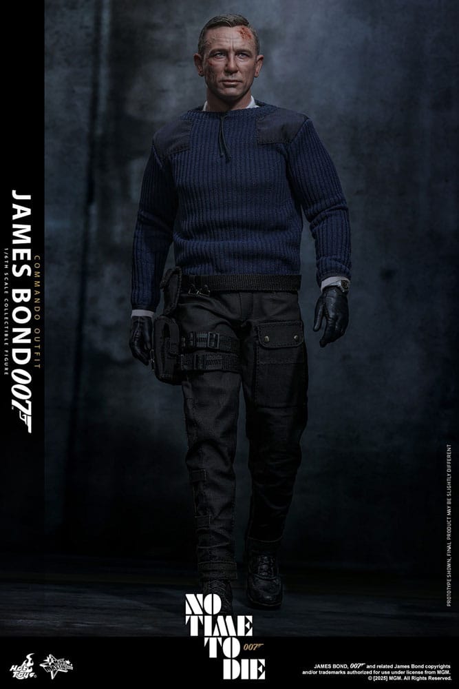 James Bond 007: Keine Zeit zu sterben Movie Masterpiece Actionfigur 1/6 James Bond (Commando Outfit) Hot Toys Exclusive 30 cm - Preorder - ETA: 25.11.2026