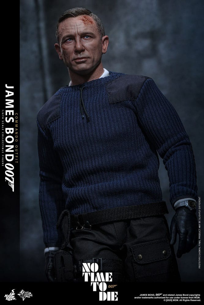 James Bond 007: Keine Zeit zu sterben Movie Masterpiece Actionfigur 1/6 James Bond (Commando Outfit) Hot Toys Exclusive 30 cm - Preorder - ETA: 25.11.2026