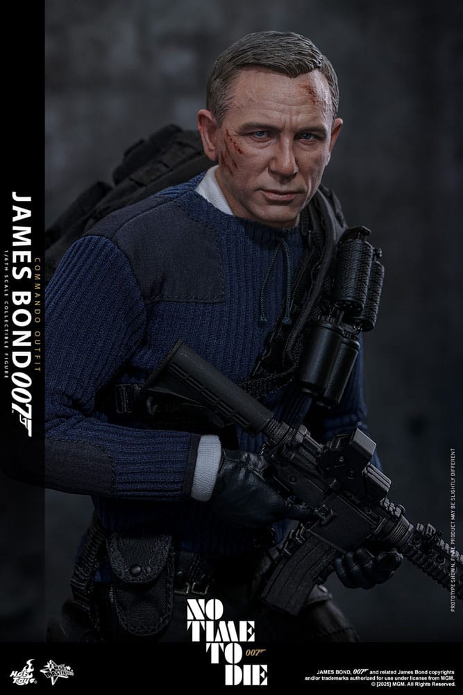 James Bond 007: Keine Zeit zu sterben Movie Masterpiece Actionfigur 1/6 James Bond (Commando Outfit) Hot Toys Exclusive 30 cm - Preorder - ETA: 25.11.2026