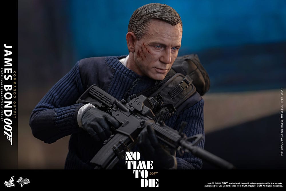 James Bond 007: Keine Zeit zu sterben Movie Masterpiece Actionfigur 1/6 James Bond (Commando Outfit) Hot Toys Exclusive 30 cm - Preorder - ETA: 25.11.2026