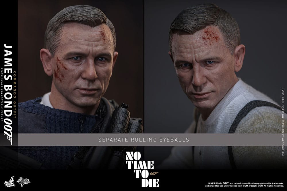 James Bond 007: Keine Zeit zu sterben Movie Masterpiece Actionfigur 1/6 James Bond (Commando Outfit) Hot Toys Exclusive 30 cm - Preorder - ETA: 25.11.2026