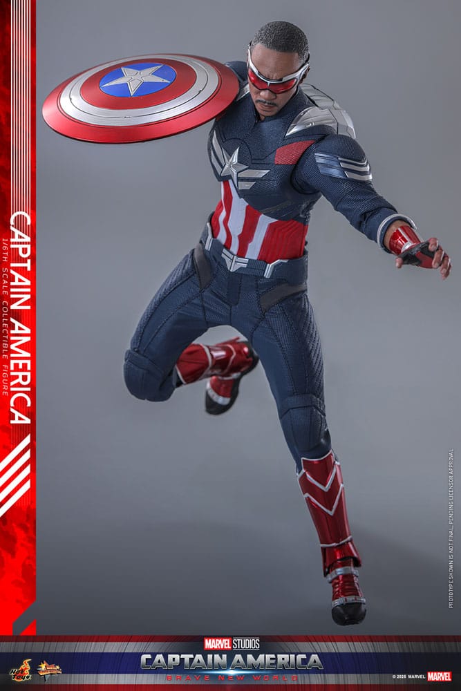 Captain America: Brave New World Movie Masterpiece Actionfigur 1/6 Captain America 30 cm - Preorder - ETA: 03.09.2025