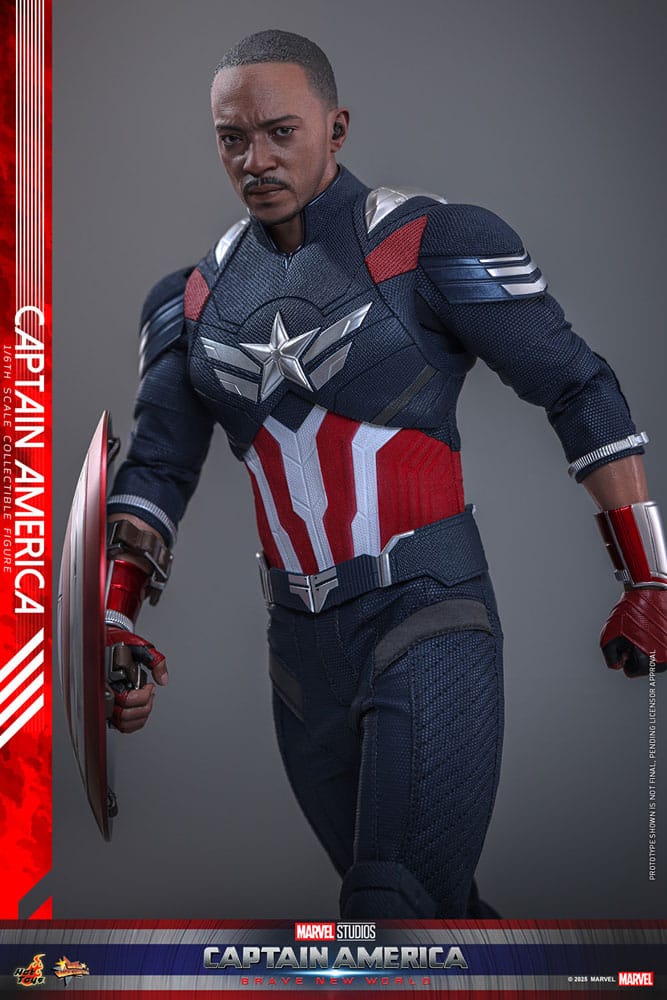 Captain America: Brave New World Movie Masterpiece Actionfigur 1/6 Captain America 30 cm - Preorder - ETA: 03.09.2025