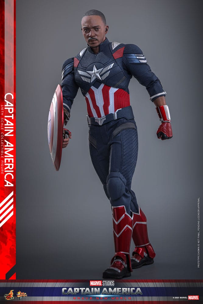 Captain America: Brave New World Movie Masterpiece Actionfigur 1/6 Captain America 30 cm - Preorder - ETA: 03.09.2025