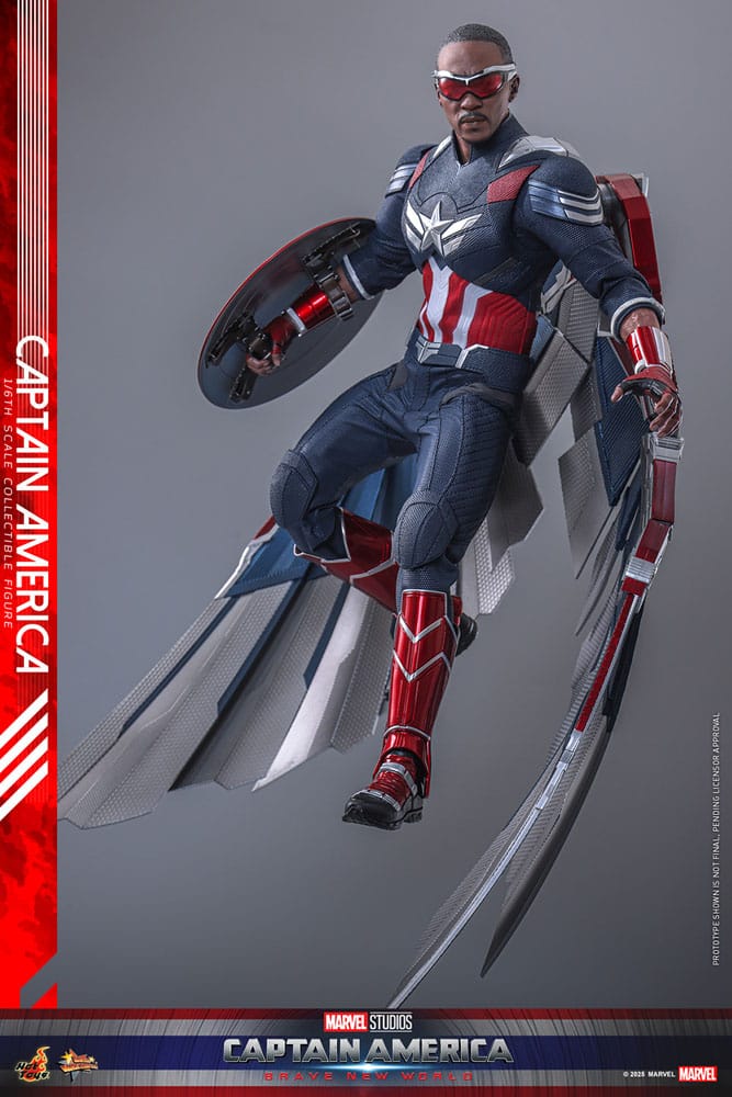 Captain America: Brave New World Movie Masterpiece Actionfigur 1/6 Captain America 30 cm - Preorder - ETA: 03.09.2025