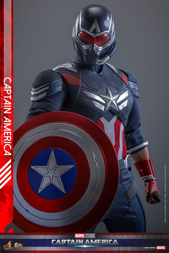 Captain America: Brave New World Movie Masterpiece Actionfigur 1/6 Captain America 30 cm - Preorder - ETA: 03.09.2025