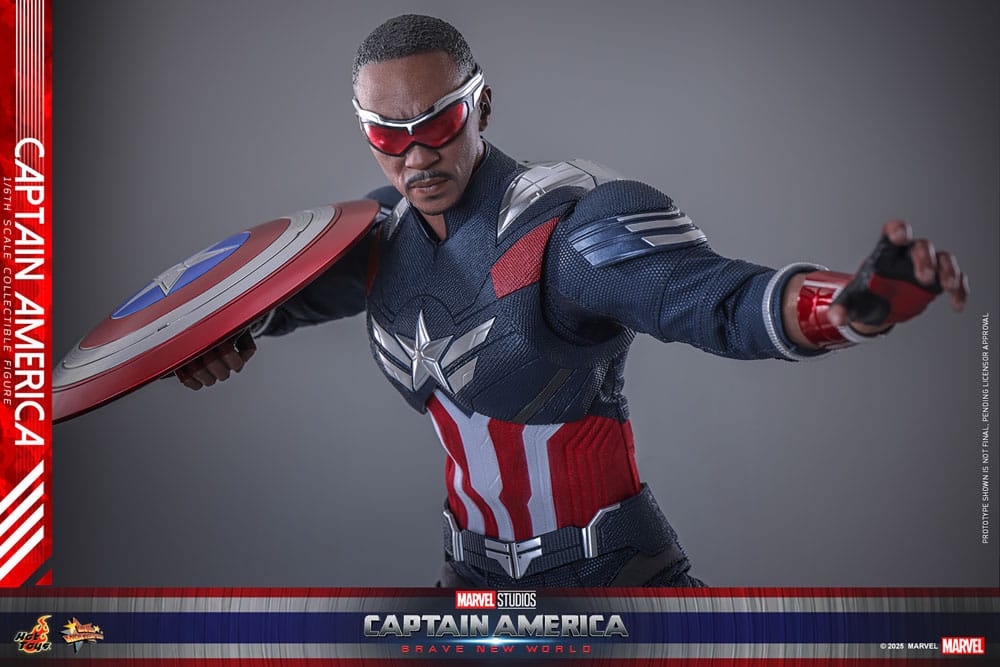 Captain America: Brave New World Movie Masterpiece Actionfigur 1/6 Captain America 30 cm - Preorder - ETA: 03.09.2025
