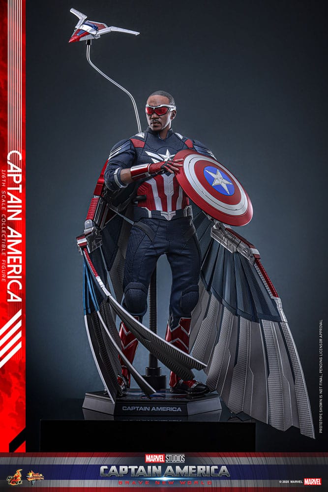 Captain America: Brave New World Movie Masterpiece Actionfigur 1/6 Captain America 30 cm - Preorder - ETA: 03.09.2025