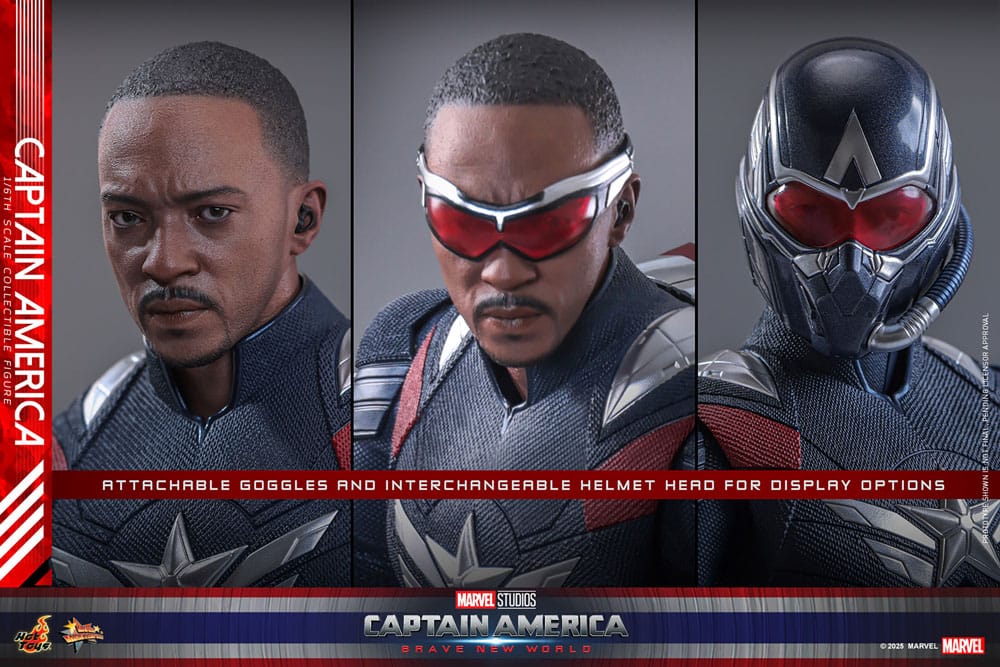 Captain America: Brave New World Movie Masterpiece Actionfigur 1/6 Captain America 30 cm - Preorder - ETA: 03.09.2025
