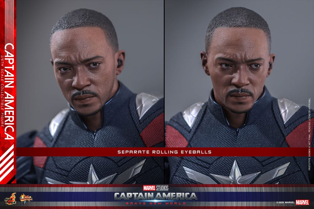 Captain America: Brave New World Movie Masterpiece Actionfigur 1/6 Captain America 30 cm - Preorder - ETA: 03.09.2025