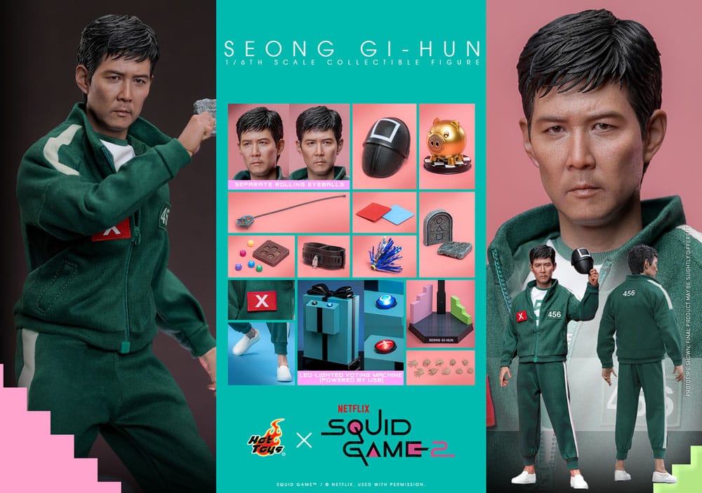 Squid Game 2 Actionfigur 1/6 Seong Gi-hun 30 cm - Preorder - ETA: 25.05.2026