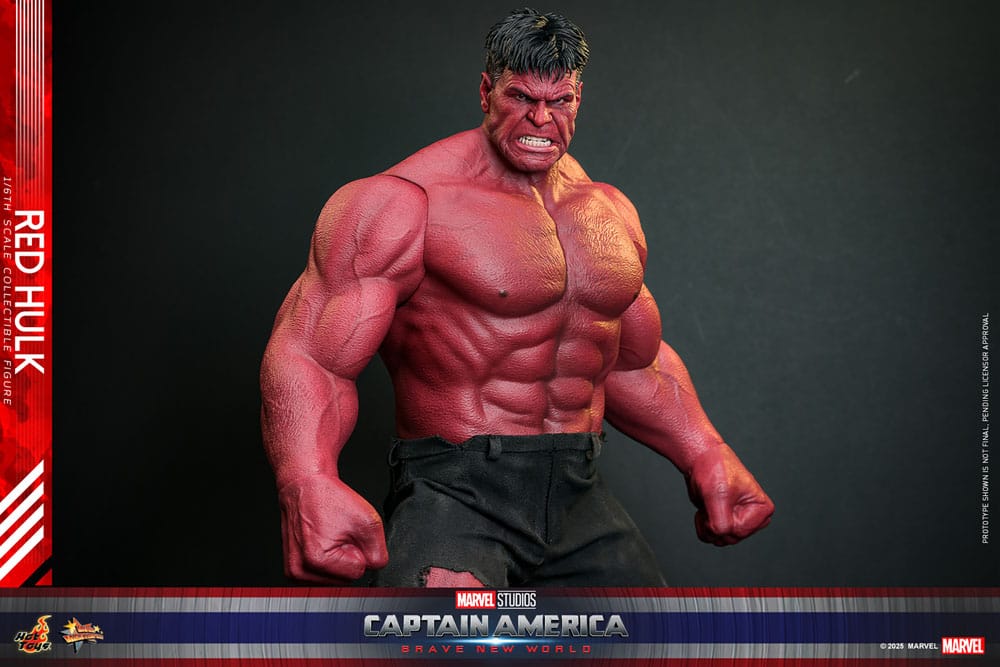 Captain America: Brave New World Movie Masterpiece Actionfigur 1/6 Red Hulk 47 cm - Preorder - ETA: 20.05.2026