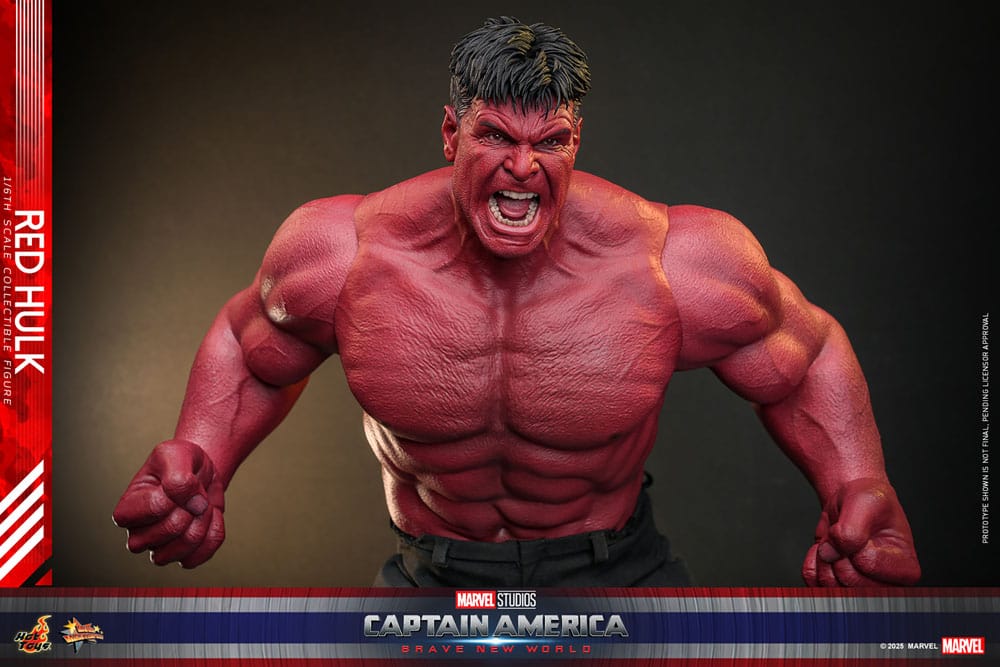 Captain America: Brave New World Movie Masterpiece Actionfigur 1/6 Red Hulk 47 cm - Preorder - ETA: 20.05.2026