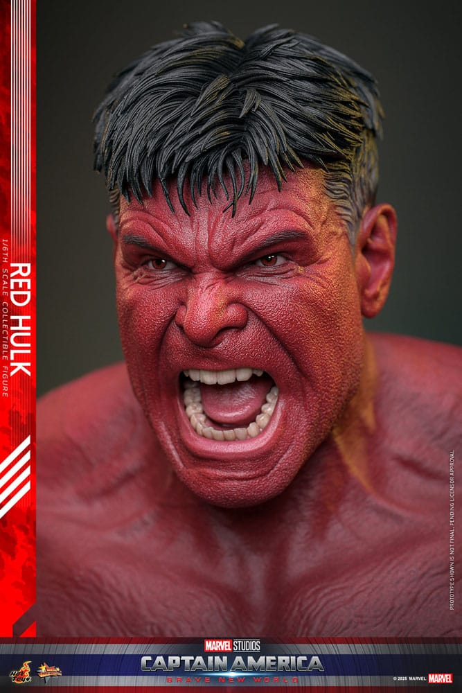 Captain America: Brave New World Movie Masterpiece Actionfigur 1/6 Red Hulk 47 cm - Preorder - ETA: 20.05.2026