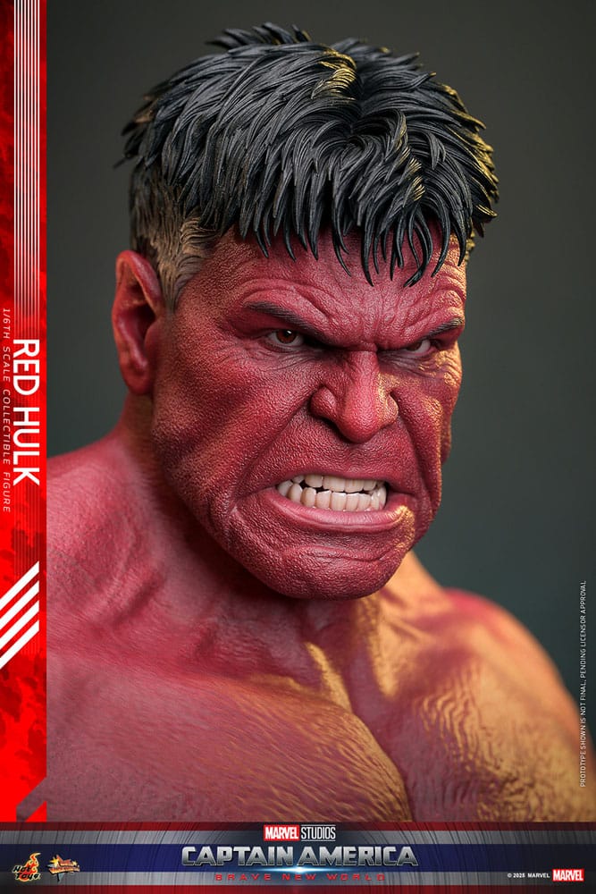 Captain America: Brave New World Movie Masterpiece Actionfigur 1/6 Red Hulk 47 cm - Preorder - ETA: 20.05.2026