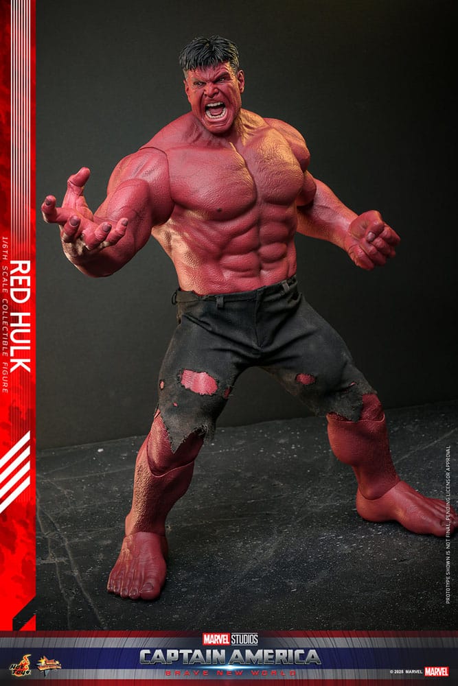 Captain America: Brave New World Movie Masterpiece Actionfigur 1/6 Red Hulk 47 cm - Preorder - ETA: 20.05.2026