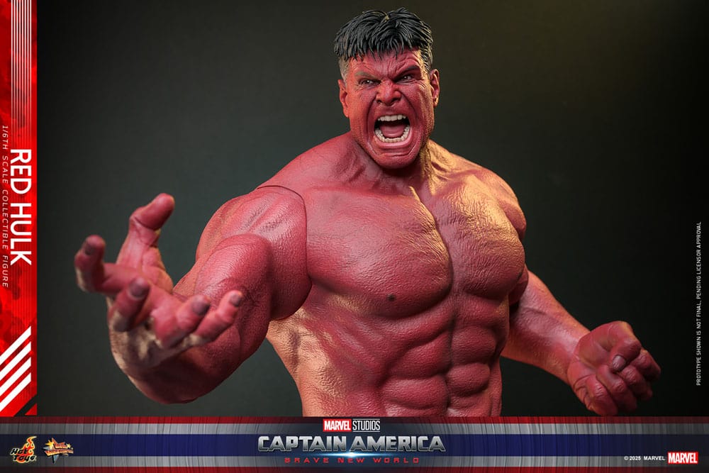 Captain America: Brave New World Movie Masterpiece Actionfigur 1/6 Red Hulk 47 cm - Preorder - ETA: 20.05.2026
