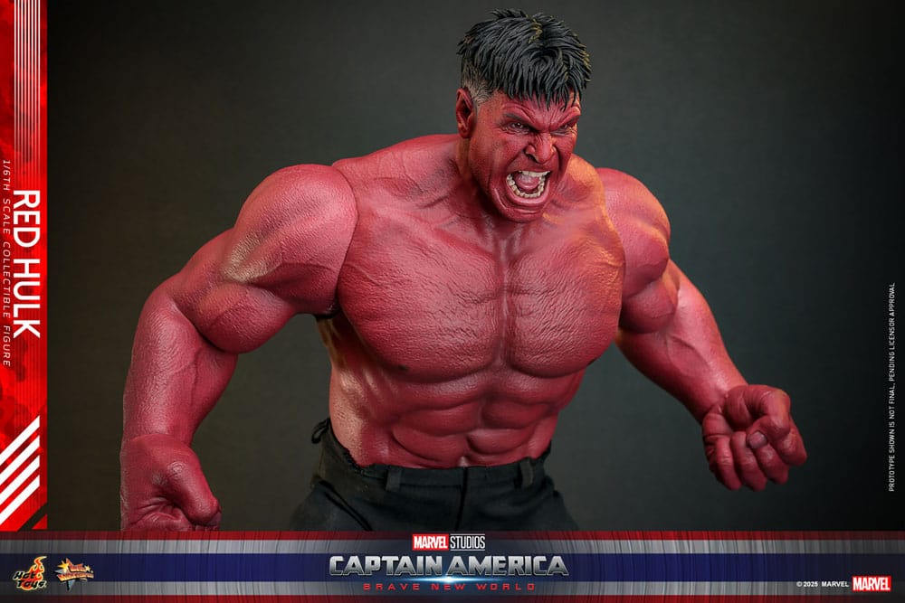 Captain America: Brave New World Movie Masterpiece Actionfigur 1/6 Red Hulk 47 cm - Preorder - ETA: 20.05.2026