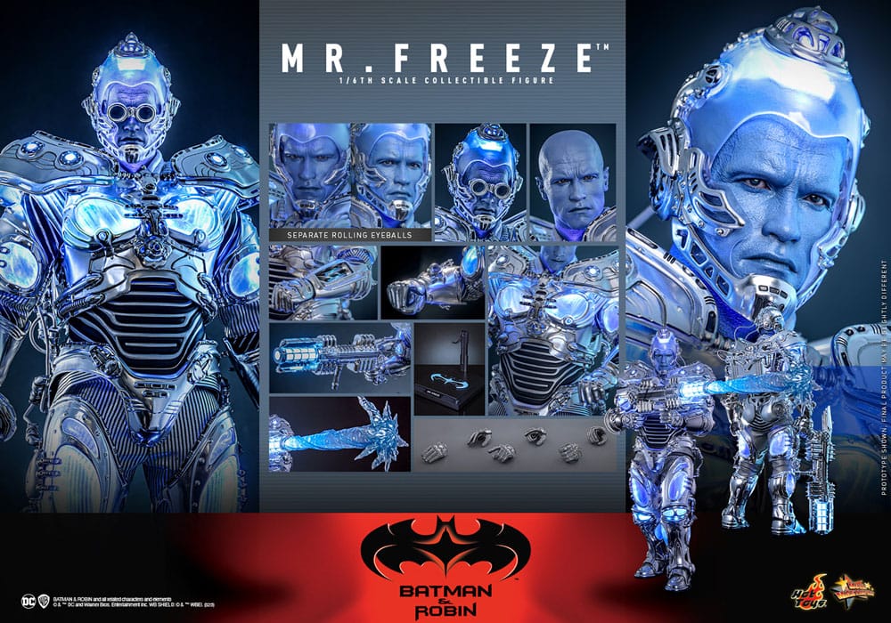 Batman & Robin Movie Masterpiece Actionfigur 1/6 Mr. Freeze 33 cm - Preorder - ETA: 25.05.2026