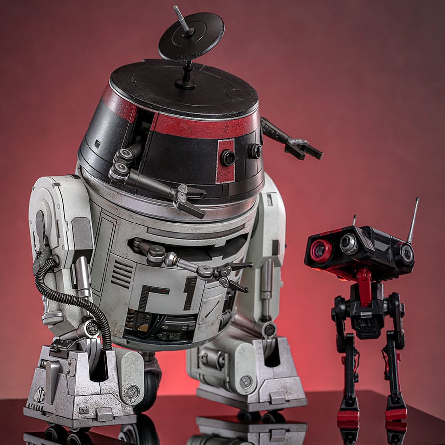 Star Wars Actionfigur Set 1/6 Chopper (C1-10P™) & BD-1™ (Imperial Disguise) 18 cm & 8 cm - Versand: 5-7 Tage nach Bestellung
