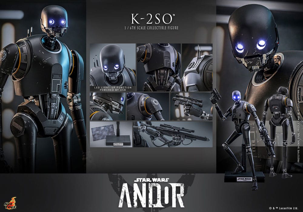 Star Wars: Andor Actionfigur 1/6 K-2SO 36 cm - Preorder - ETA: 25.02.2026