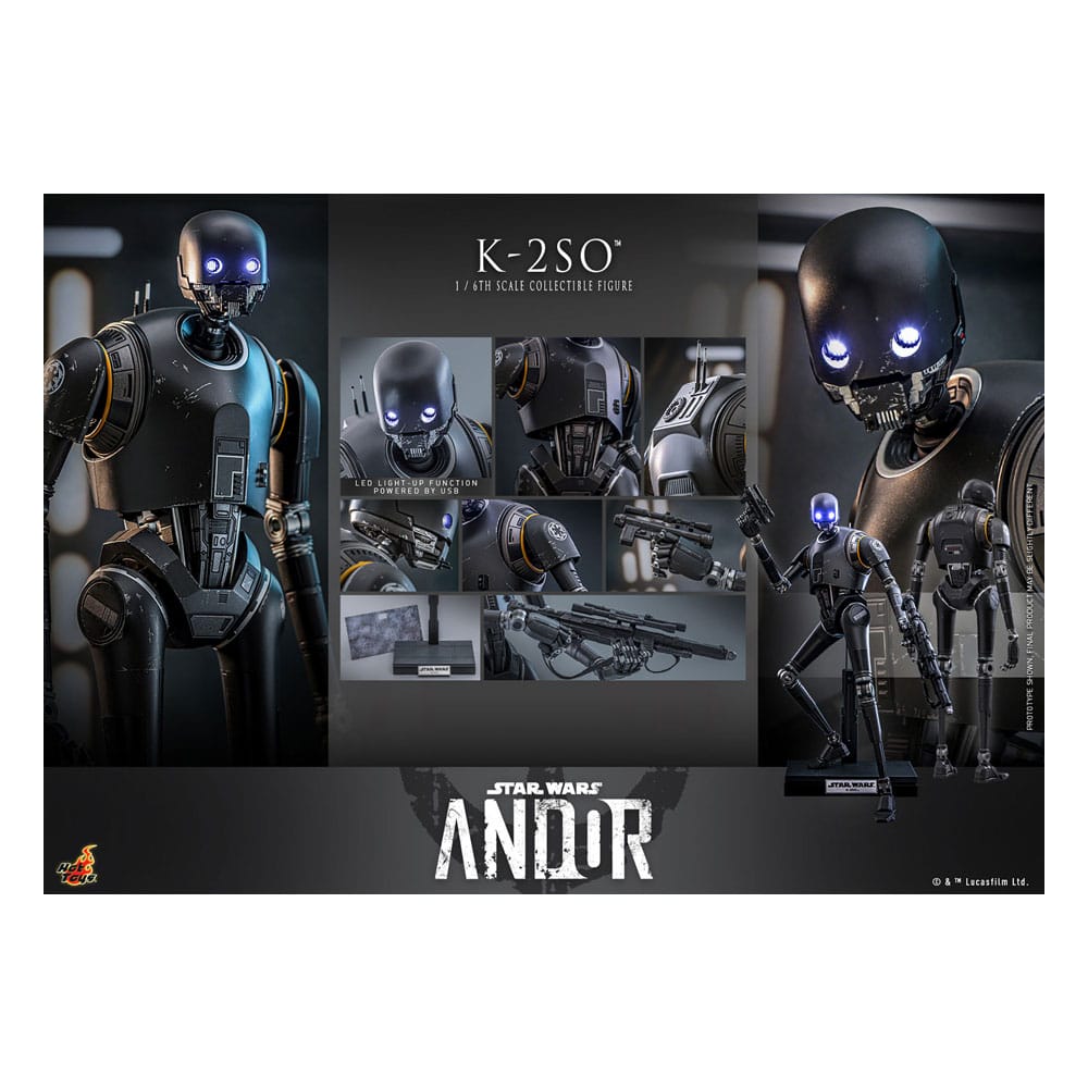 Star Wars: Andor Actionfigur 1/6 K-2SO 36 cm - Preorder - ETA: 25.02.2026
