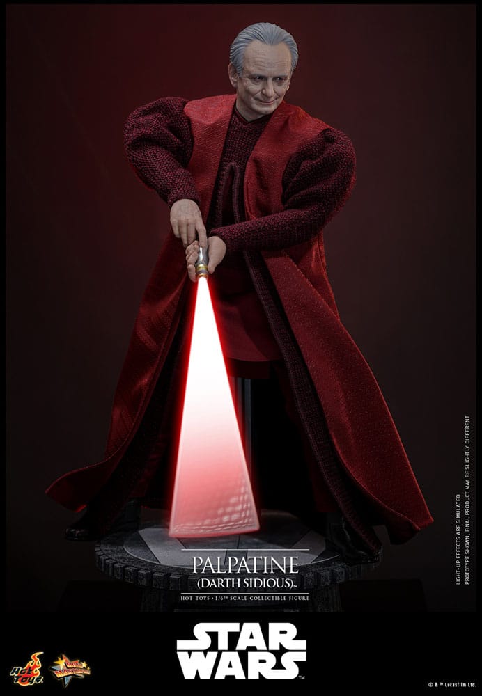 Star Wars: Episode III - Die Rache der Sith Actionfigur 1/6 Palpatine (Darth Sidious) 29 cm - Preorder - ETA: 24.11.2026