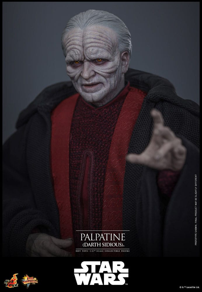 Star Wars: Episode III - Die Rache der Sith Actionfigur 1/6 Palpatine (Darth Sidious) 29 cm - Preorder - ETA: 24.11.2026