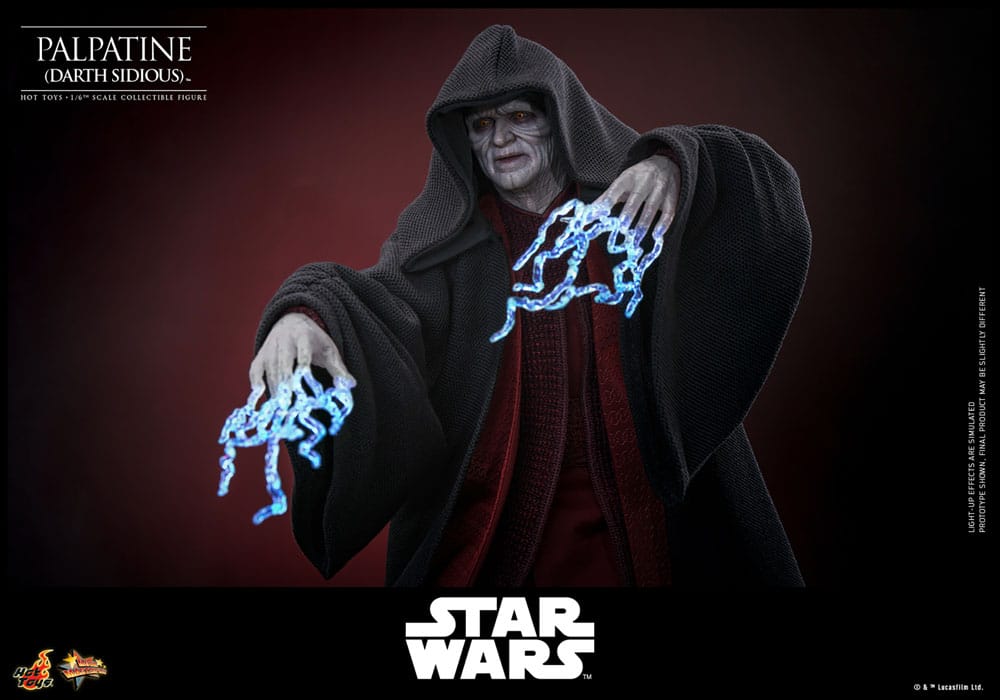 Star Wars: Episode III - Die Rache der Sith Actionfigur 1/6 Palpatine (Darth Sidious) 29 cm - Preorder - ETA: 24.11.2026