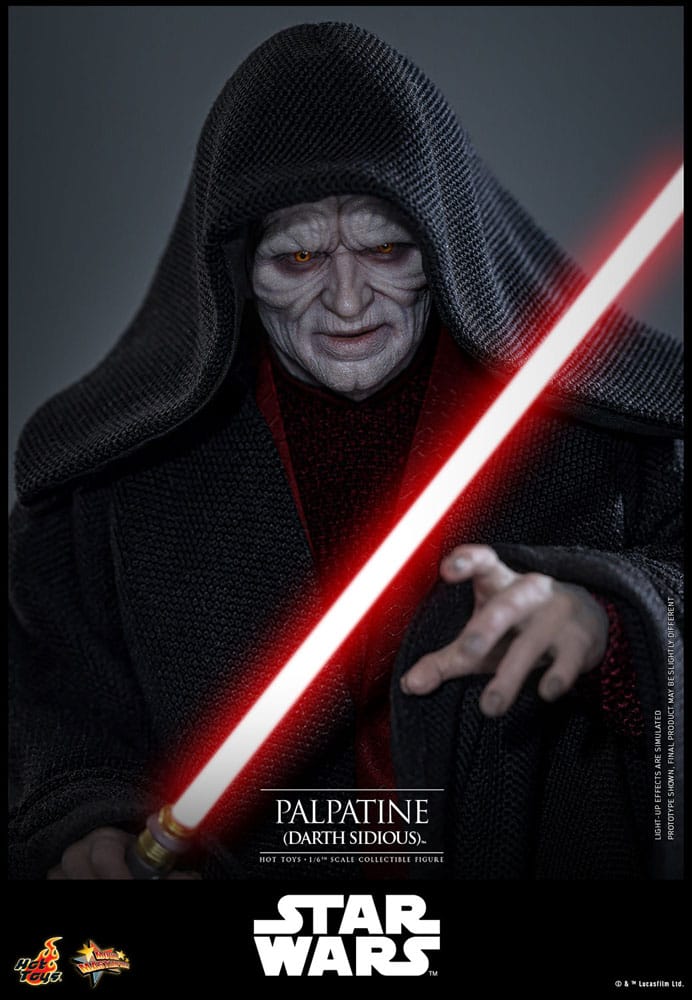 Star Wars: Episode III - Die Rache der Sith Actionfigur 1/6 Palpatine (Darth Sidious) 29 cm - Preorder - ETA: 24.11.2026