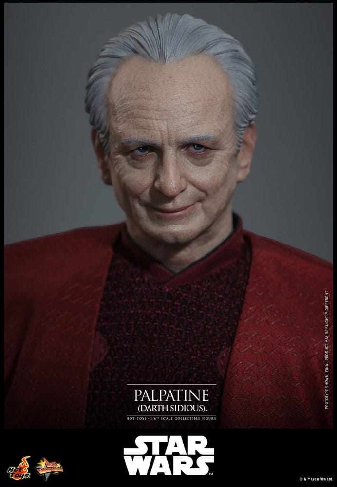 Star Wars: Episode III - Die Rache der Sith Actionfigur 1/6 Palpatine (Darth Sidious) 29 cm - Preorder - ETA: 24.11.2026