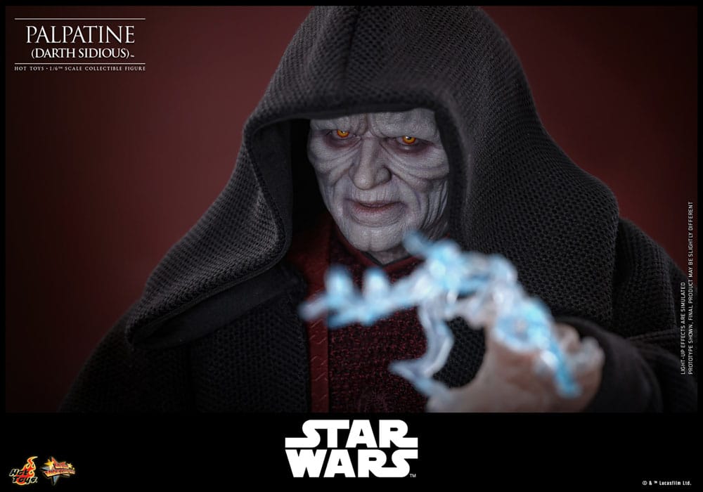 Star Wars: Episode III - Die Rache der Sith Actionfigur 1/6 Palpatine (Darth Sidious) 29 cm - Preorder - ETA: 24.11.2026
