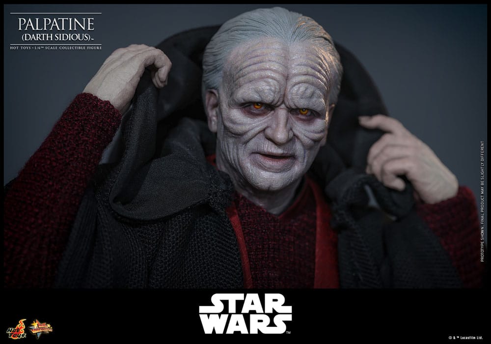 Star Wars: Episode III - Die Rache der Sith Actionfigur 1/6 Palpatine (Darth Sidious) 29 cm - Preorder - ETA: 24.11.2026